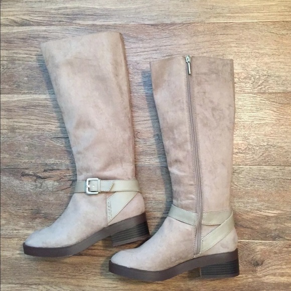 ZARA Long Boots:Sand, US 6.5, 7.5, 8/EUR 37,38,39 - Picture 6 of 7